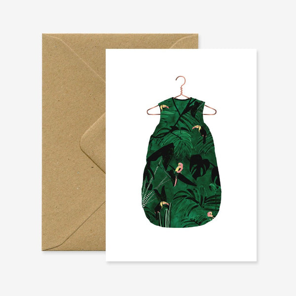 Baby Jungle - Greeting Card