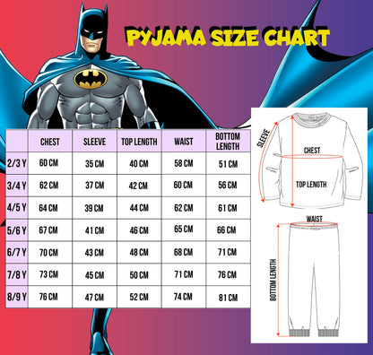 Batman Black Kids Pyjamas