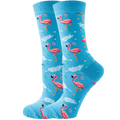 Socken Flamant Rose Femme