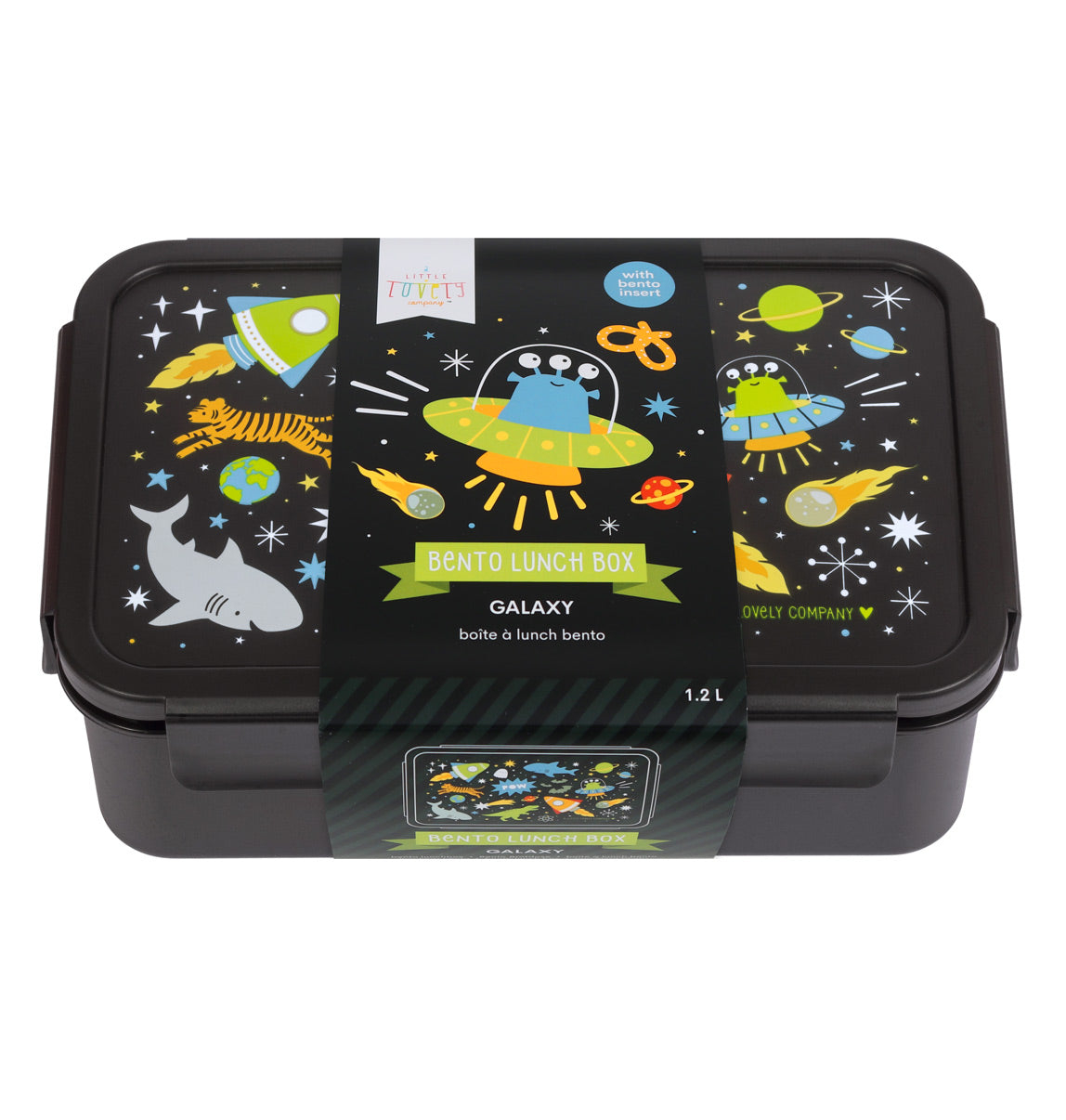Boîte à déjeuner bento - Galaxie – vue 6 – A Little Lovely Company
