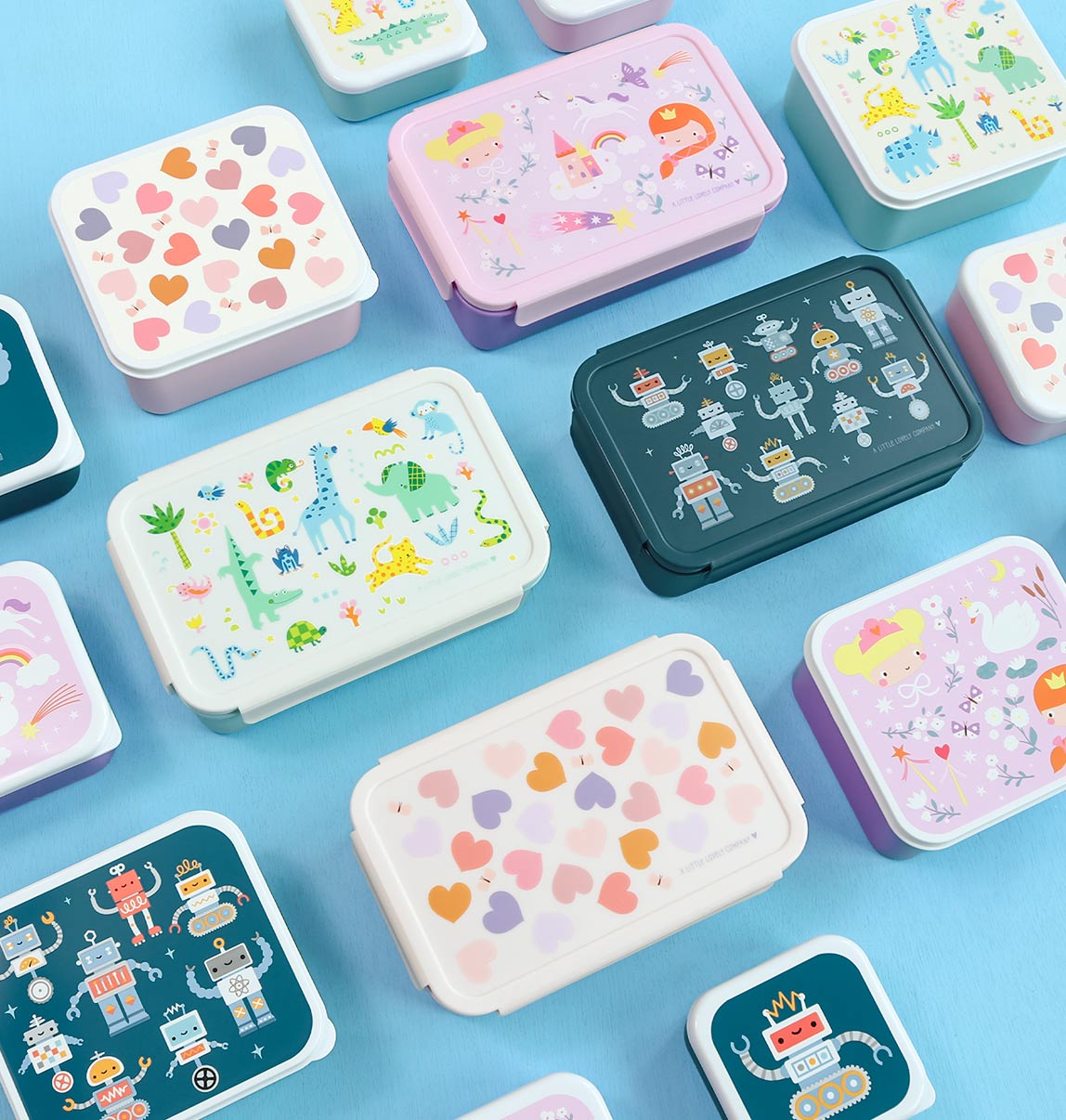 Boîte à déjeuner bento - Princesses – vue 7 – A Little Lovely Company