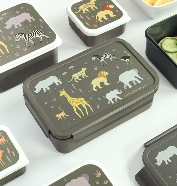 Boîte à déjeuner bento - Savane – vue 2 – A Little Lovely Company