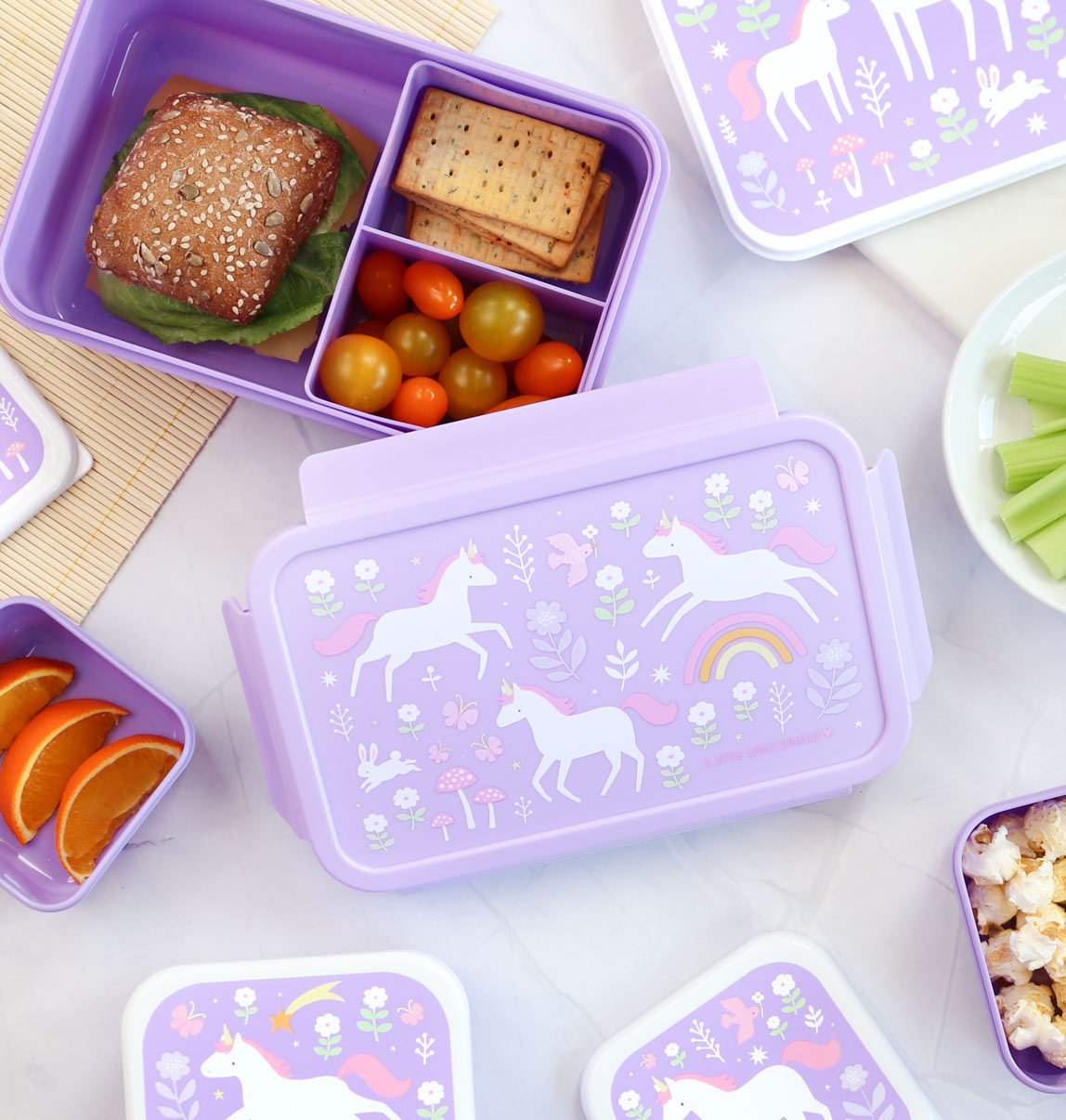 Boîte à déjeuner bento - Unicorn Dreams