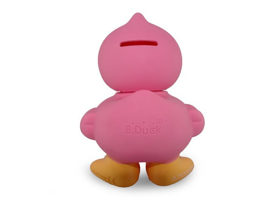 Enten-Spardose Rose