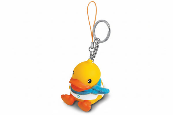 Winter duck keychain
