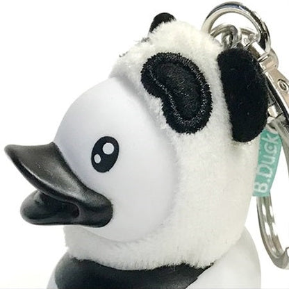 Panda duck keychain