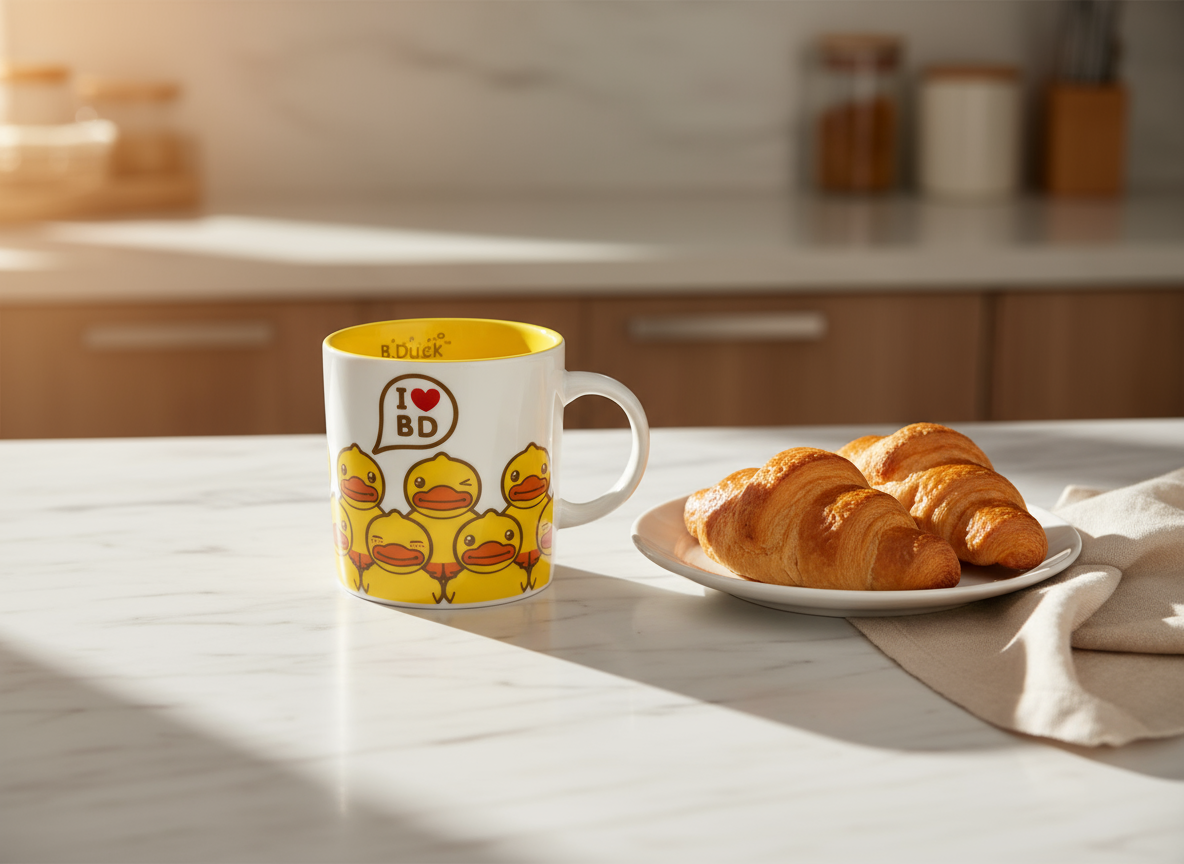 Mug duck i love bd