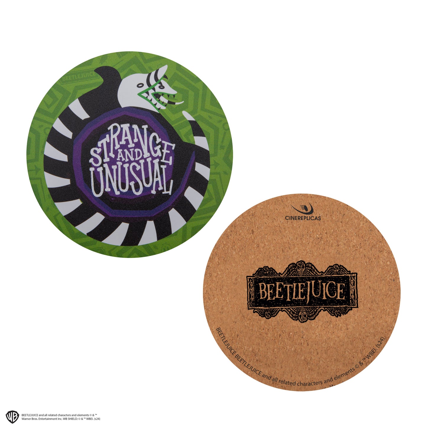Beetlejuice Coaster Set - 4 Pack