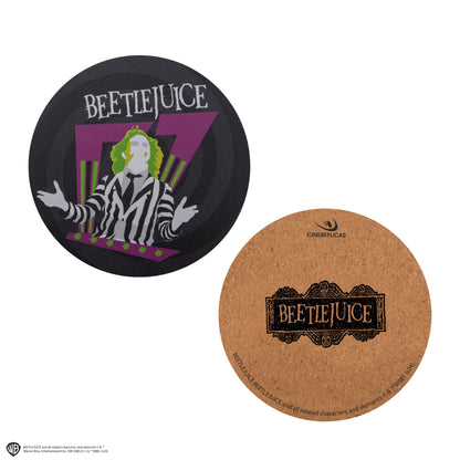 Beetlejuice Coaster Set - 4 Pack