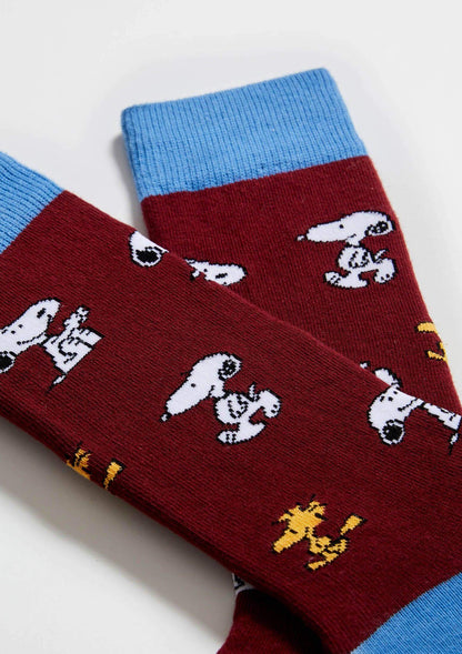 Chaussettes BeSnoopy Bordeaux