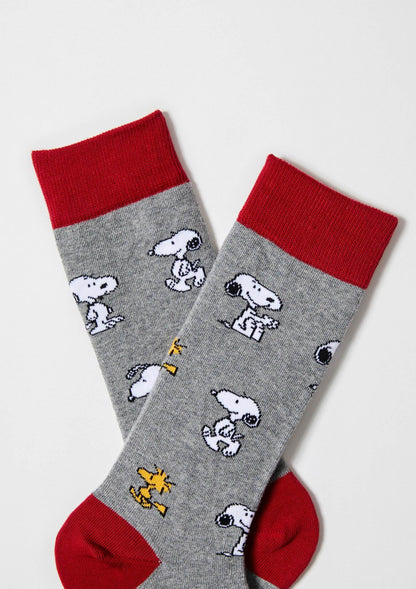 Chaussettes BeSnoopy Moon Gris