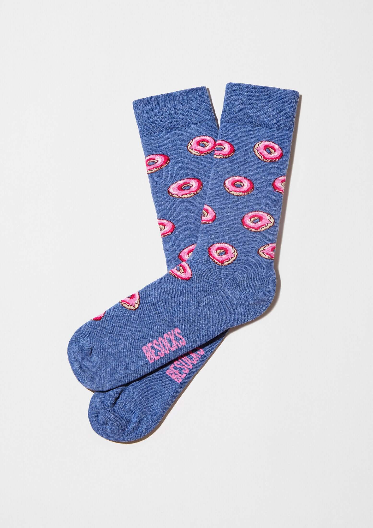 Chaussettes BeDonut Bleu
