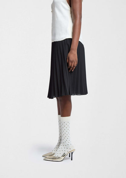 calcetines con lunares verde militar - BeDots Off-White - BESOCKS