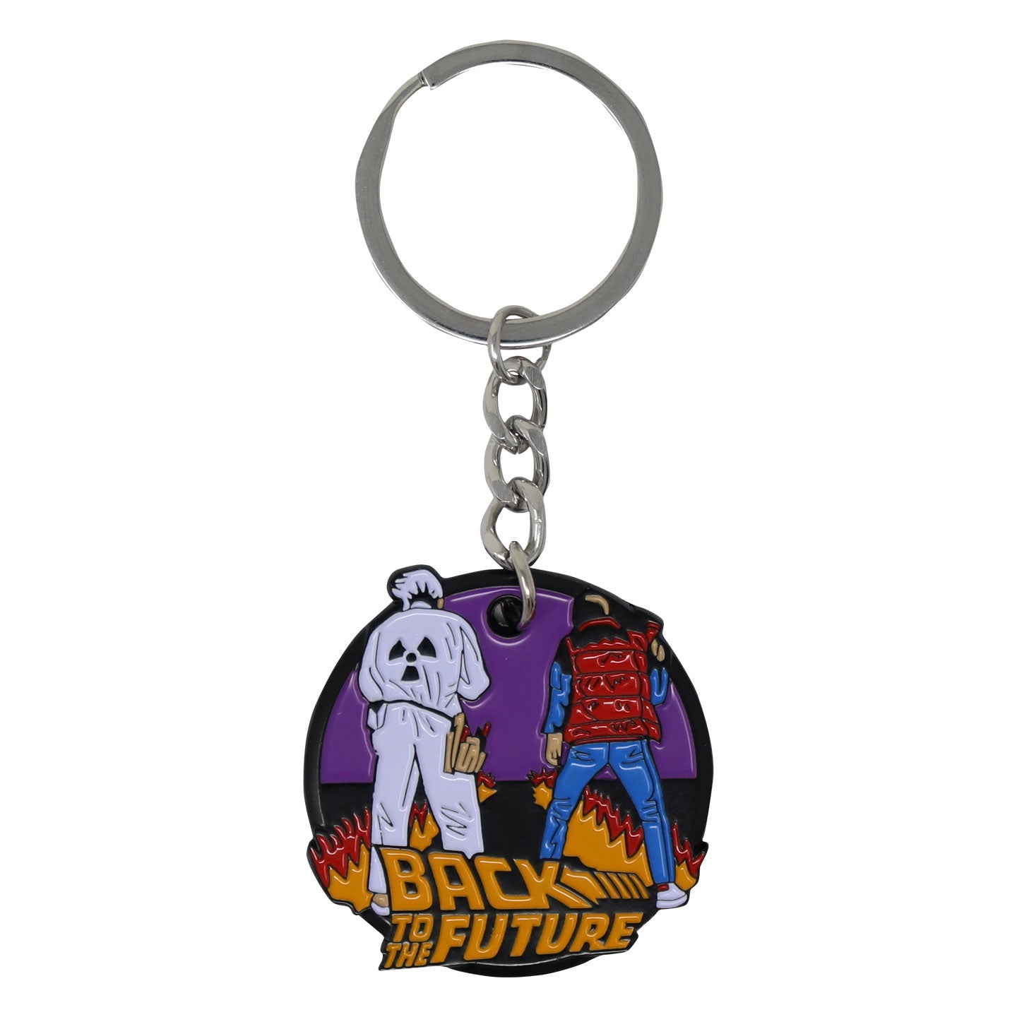 Keychain back to the future - Marty & Doc