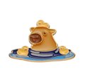 Spilla Capibara e Anatra