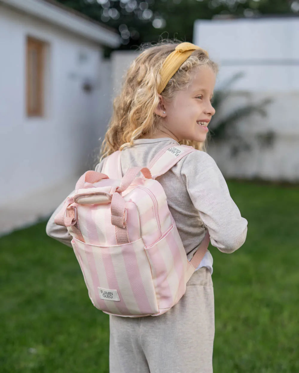 Children's backpack + toiletry bag set