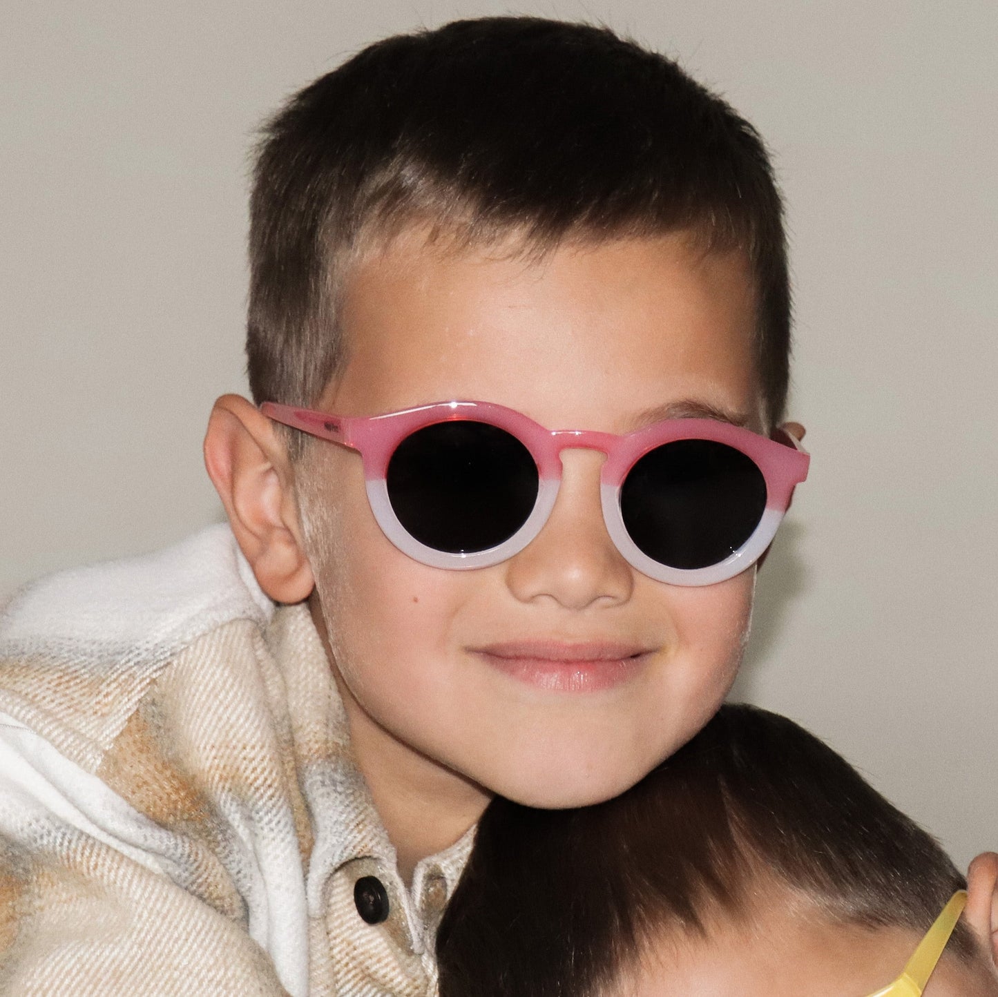 Lunettes de soleil Enfant Hop'Pop – Bicolore Transparent – CAT 3