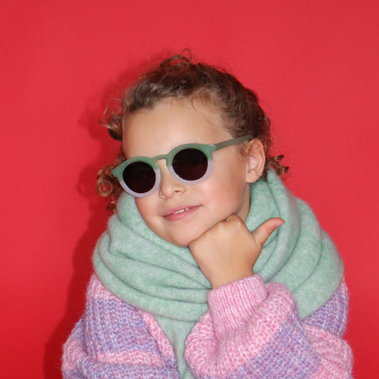 Lunettes de soleil Enfant Hop'Pop – Bicolore Transparent – CAT 3