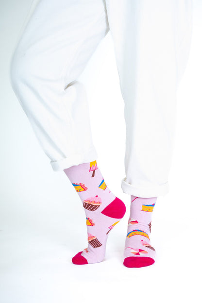 Sunday Cake Socks
