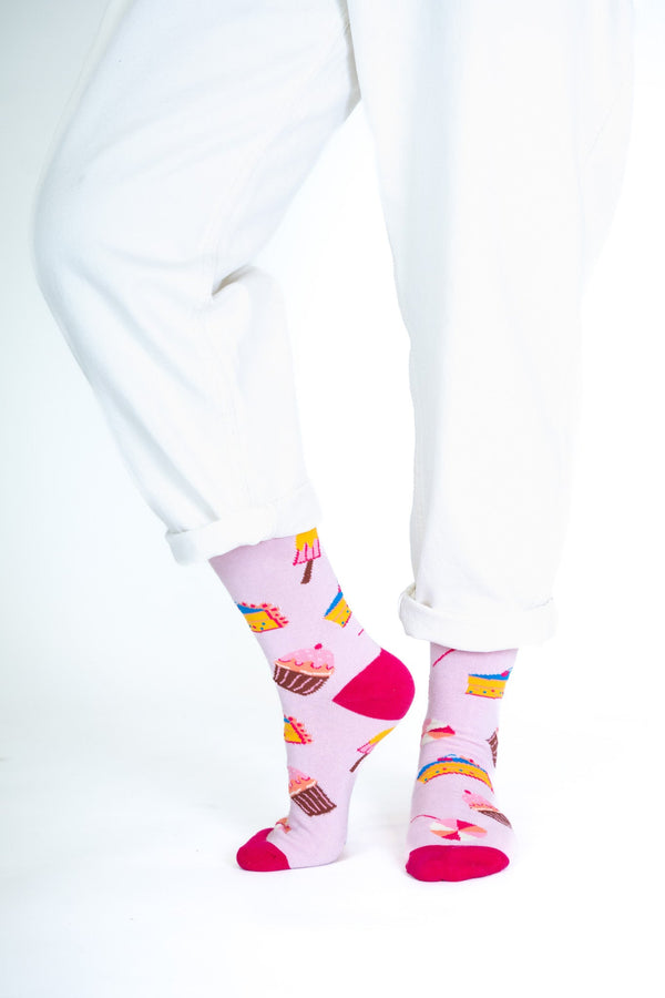Sunday Cake Socks
