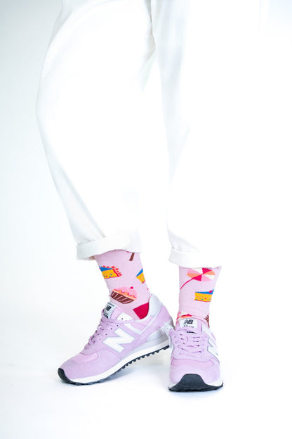 Sunday Cake Socks
