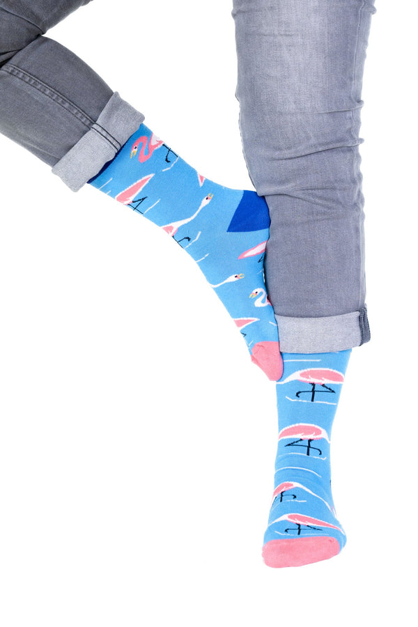 Flamingo Flair Socks
