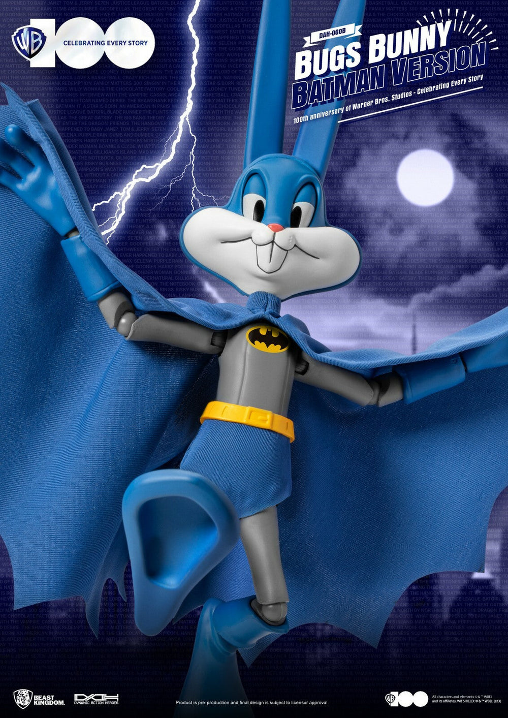 Bugs Bunny Batman - Warner Bros. 100e Anniversaire