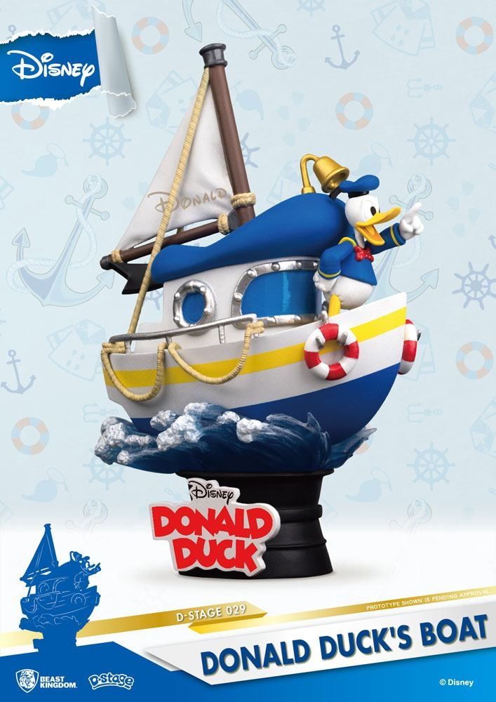D-Stage Diorama Le Bateau de Donald Duck