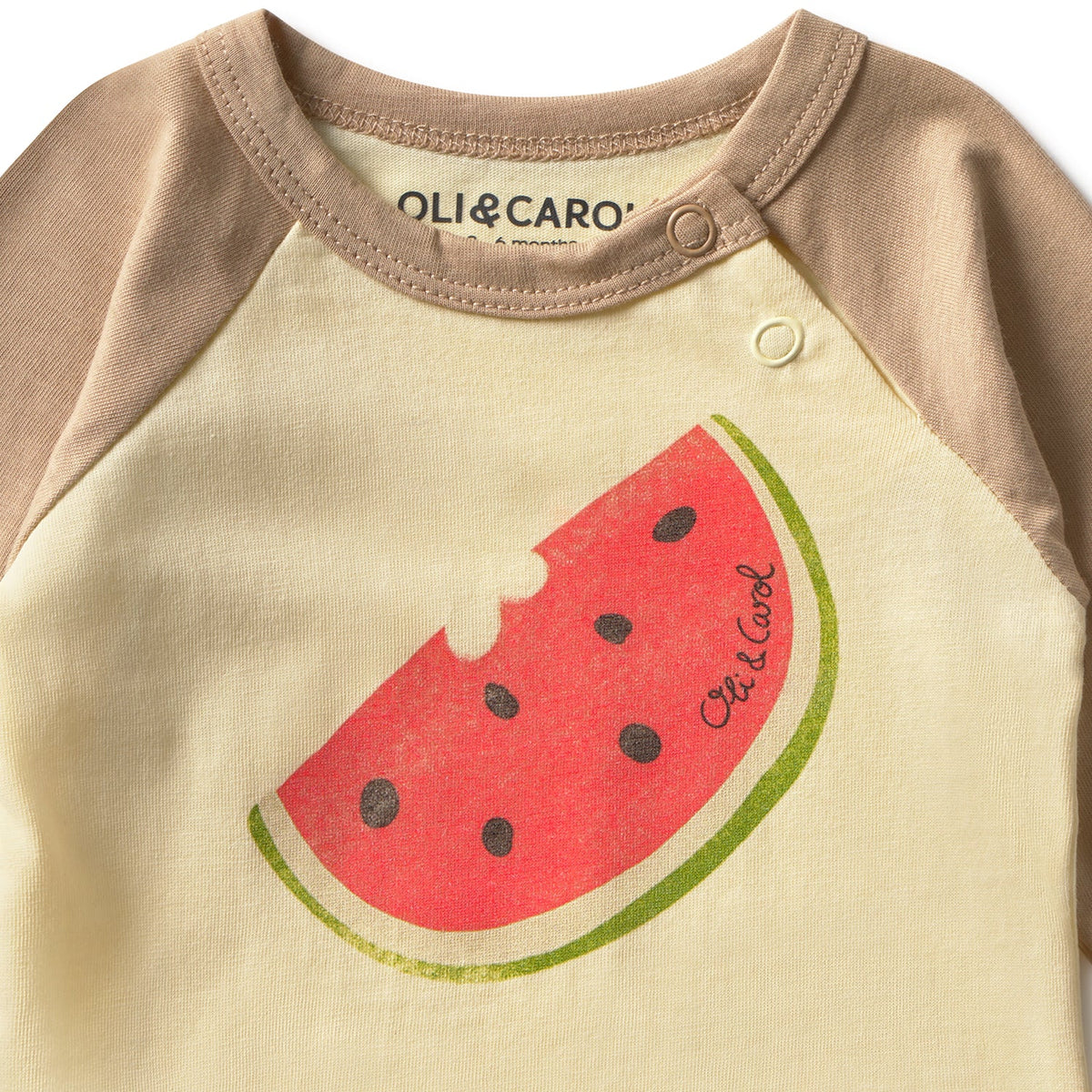 Wally the Watermelon Baby Bodysuit