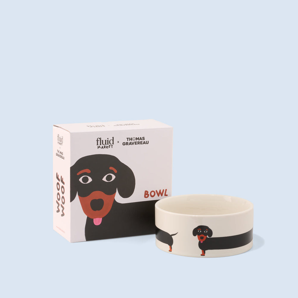 Dachshund Pet Bowl — Fluid Market x Thomas Gravereau