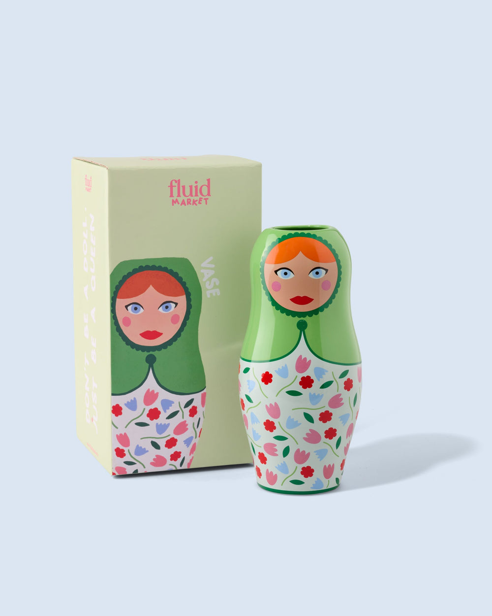 Dolls Flowers Vase