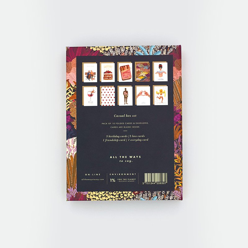 Casual Box - 10 greeting cards