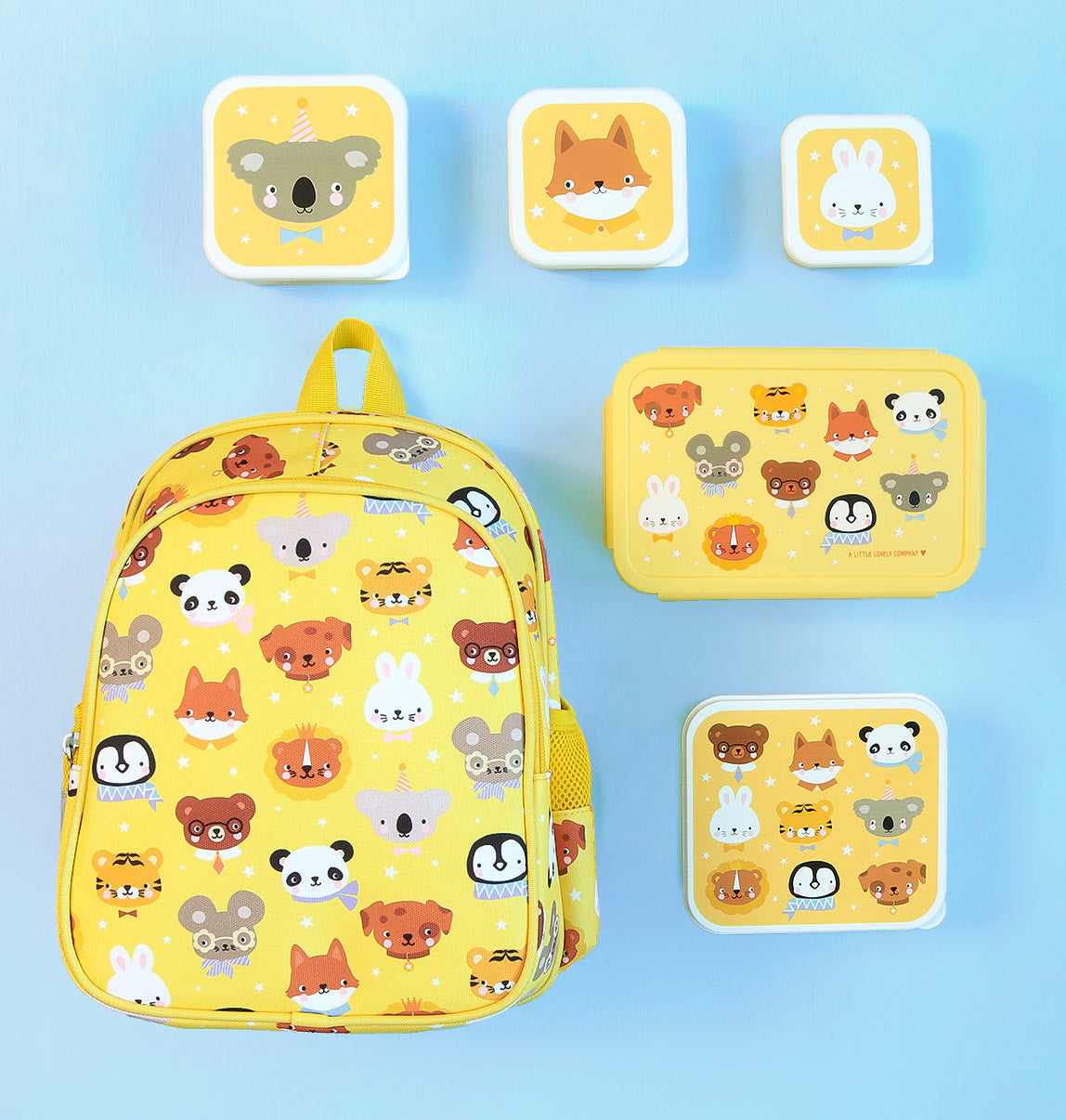 Sac à dos enfant - Amis des animaux – vue 5 – A Little Lovely Company