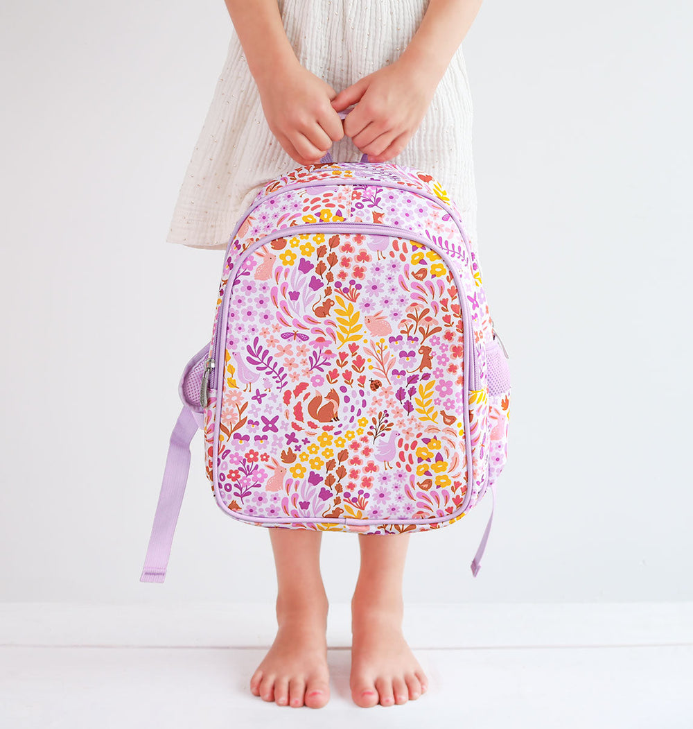 Sac à dos enfant - Jardin fleuri