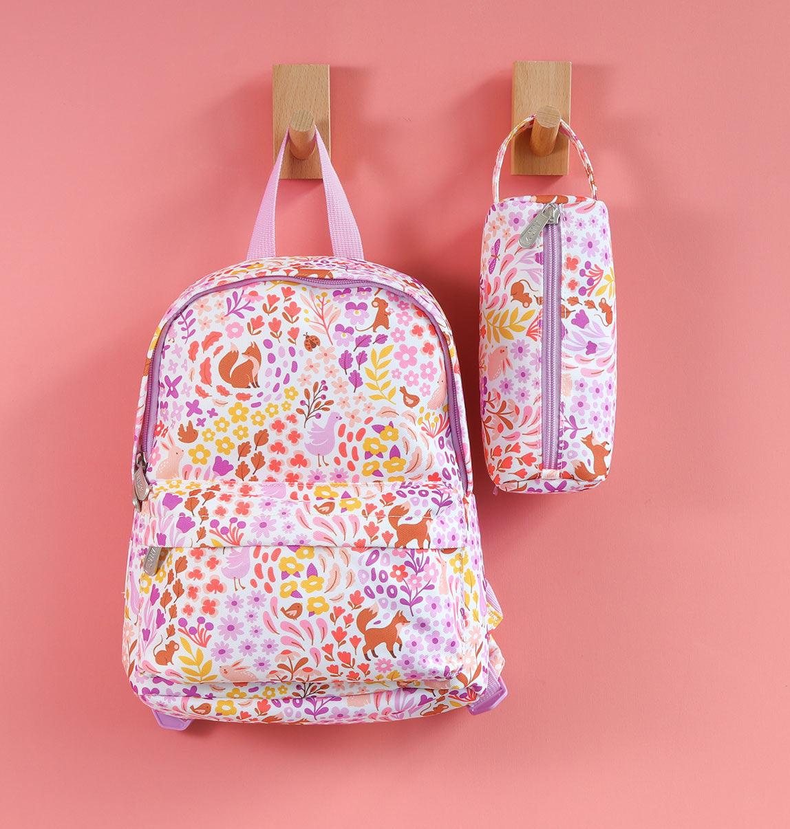 Petit sac à dos enfant - Jardin fleuri – vue 3 – A Little Lovely Company