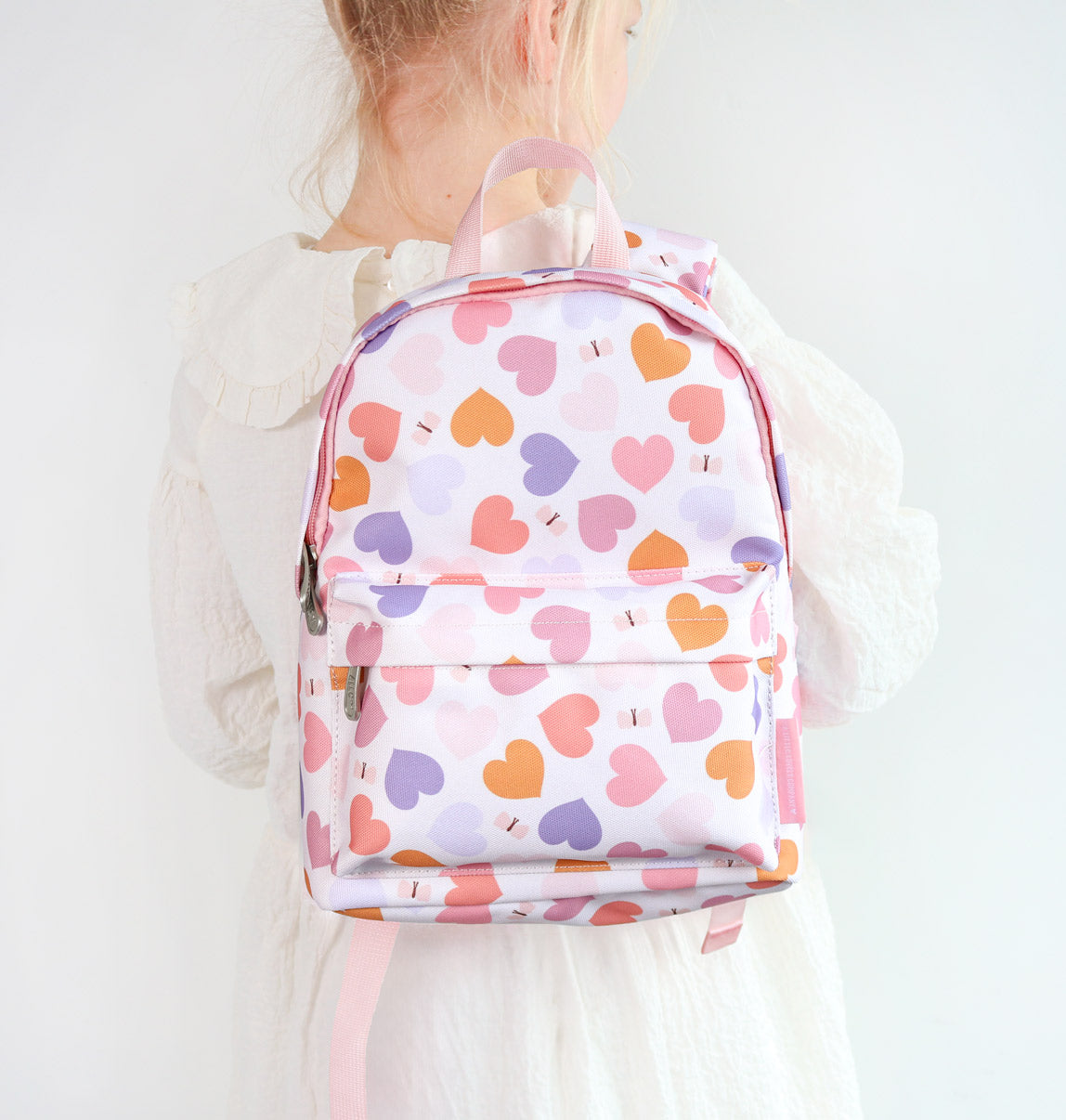 Petit sac à dos enfant - Cœurs