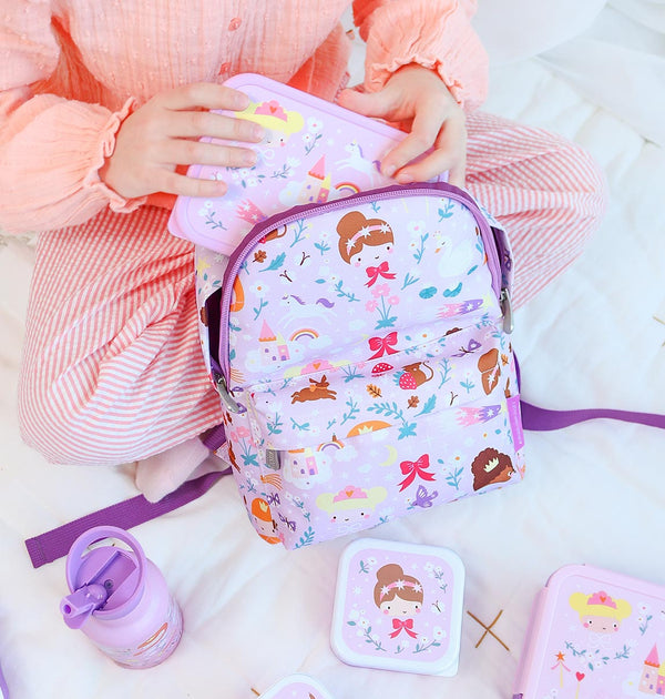 Petit sac à dos enfant - Princesses – vue 2 – A Little Lovely Company