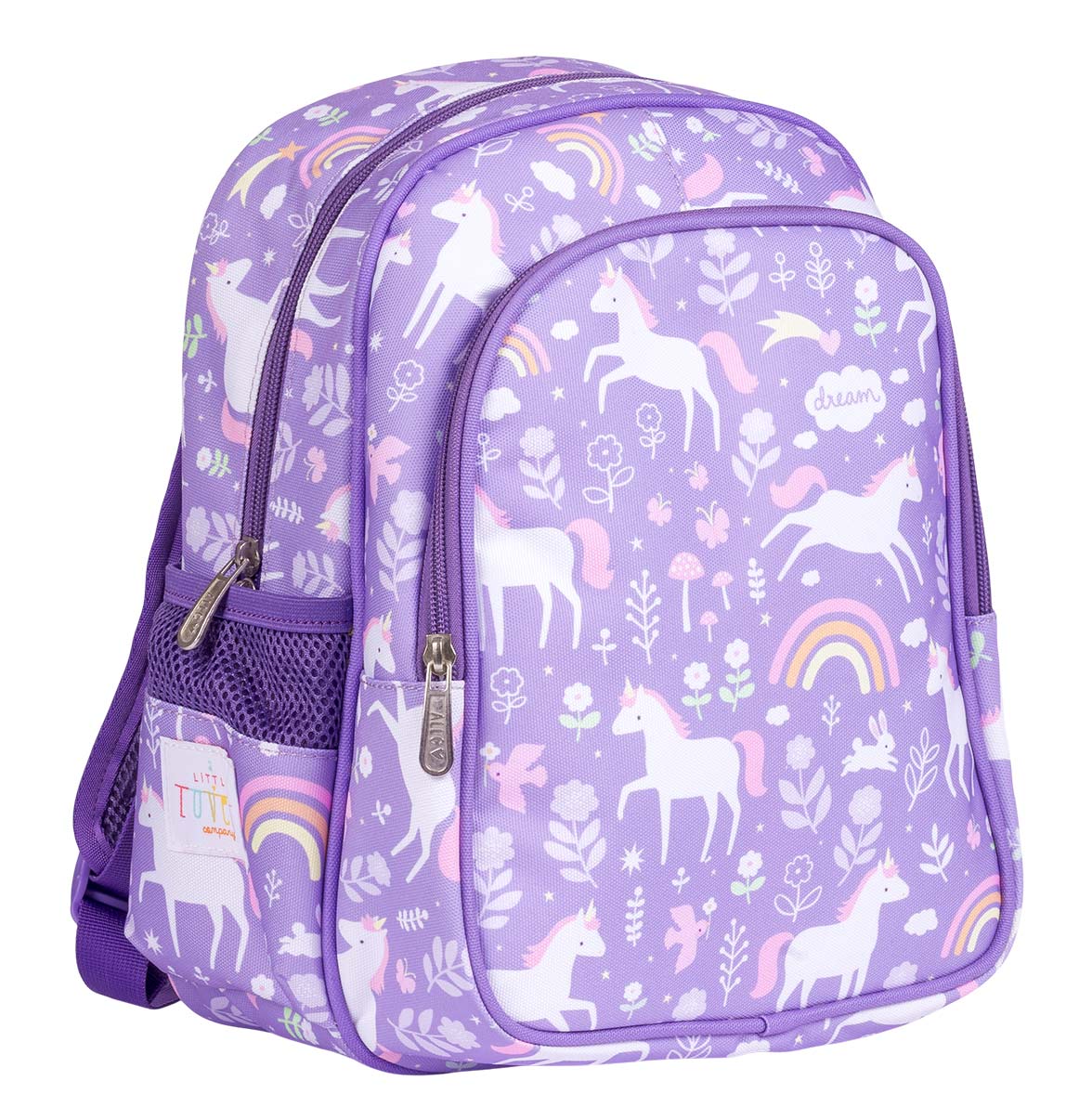 Sac à dos enfant - Unicorn Dreams – vue 3 – A Little Lovely Company
