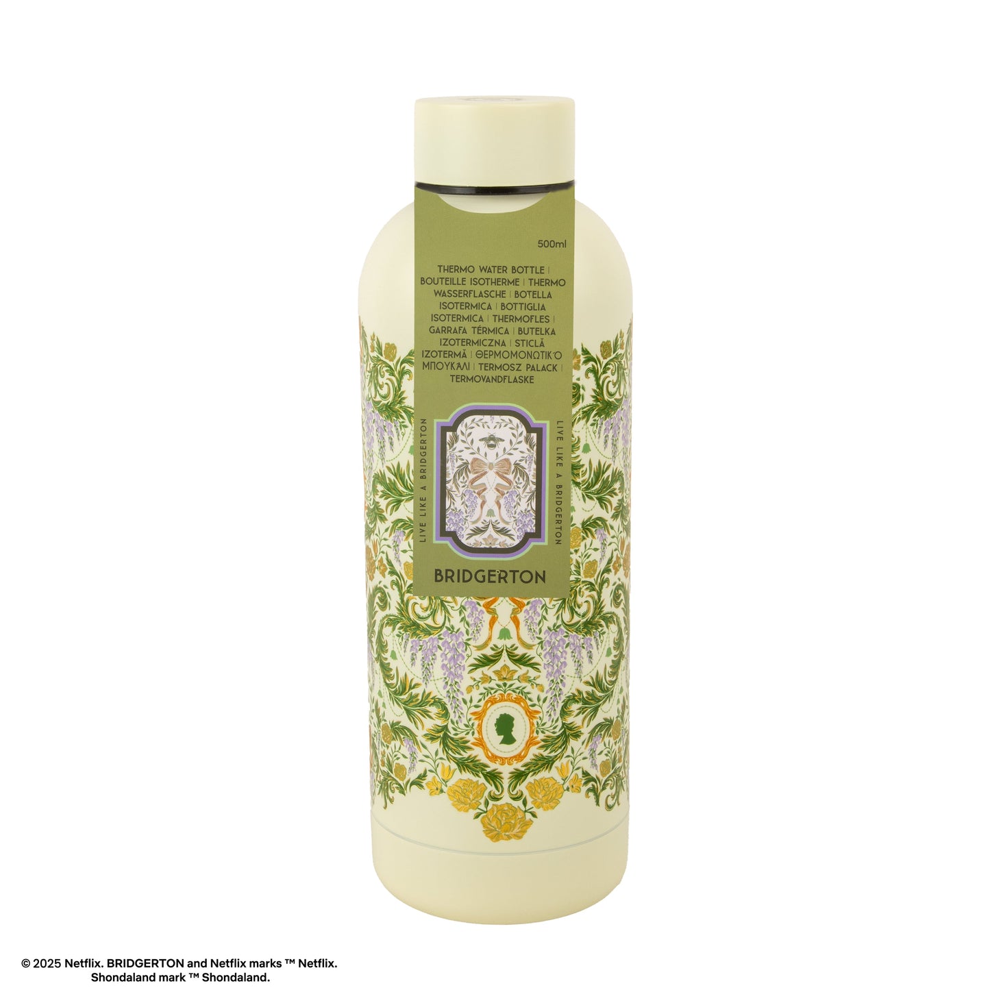 Bridgerton Green Insulated Signature Water Bottle