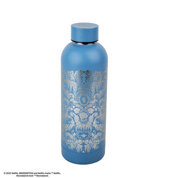 Bridgerton Silver Insulated Signature Water Bottle