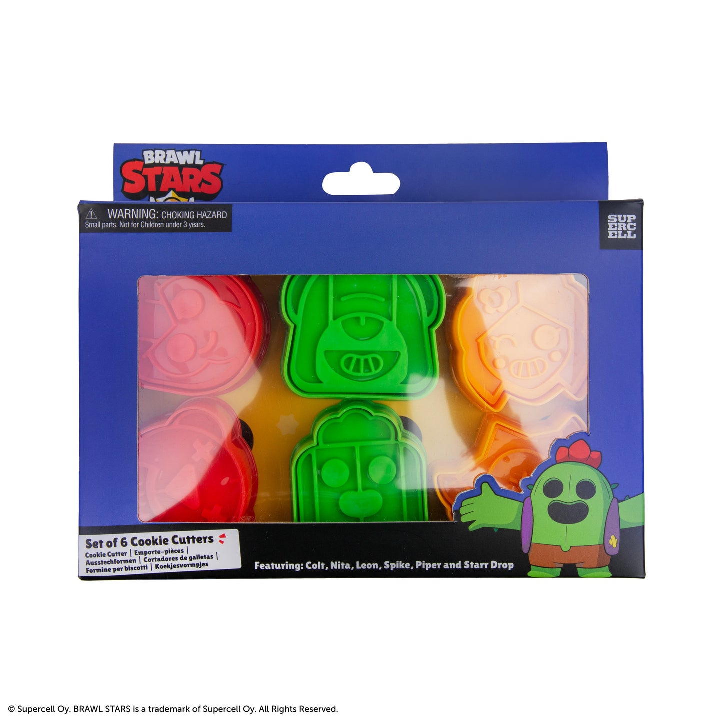 Brawl Stars cookie cutters