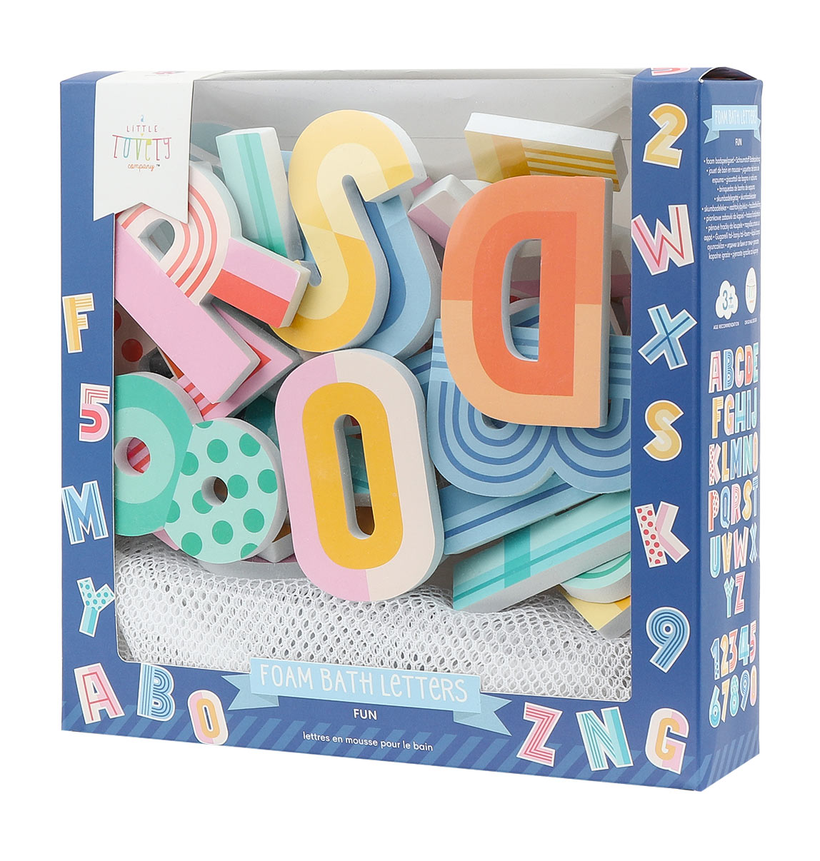 Lettres de bain en mousse - Fun