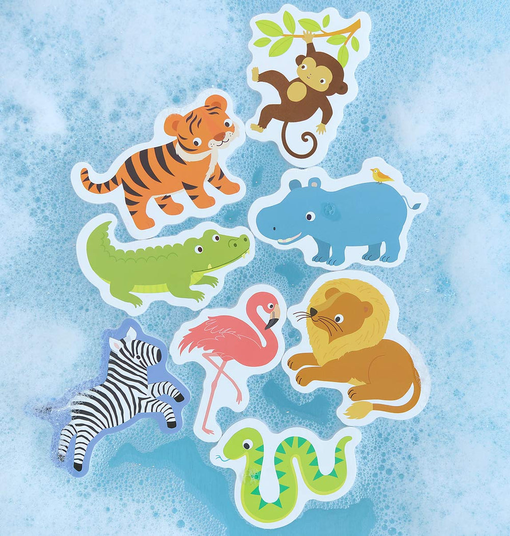 Jouets de bain en mousse - Safari
