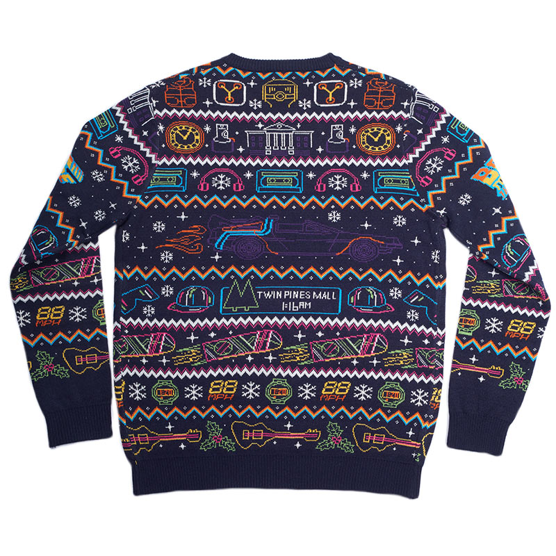 Christmas sweater Back to the future