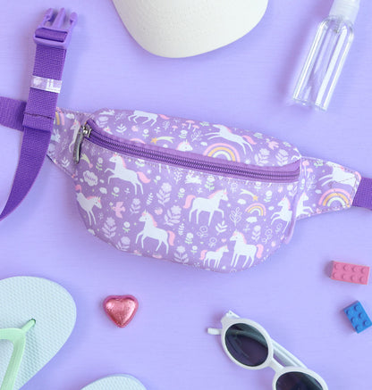 Sac banane enfant - Unicorn Dreams – vue 5 – A Little Lovely Company