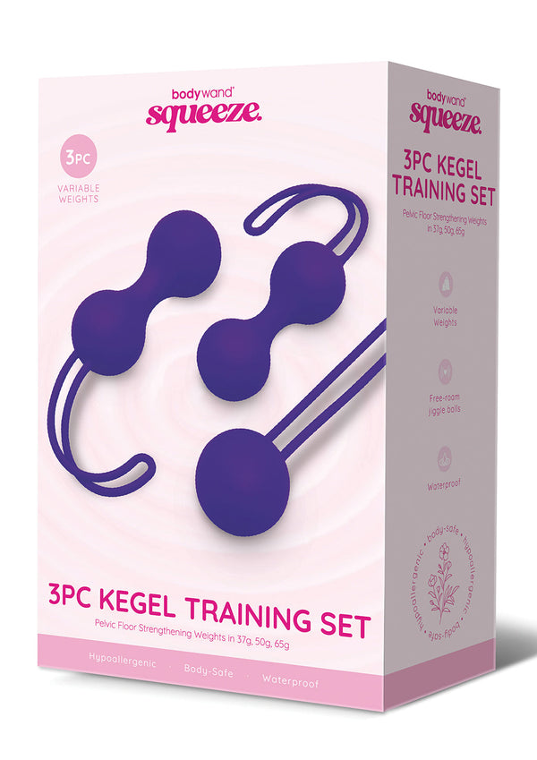 Bodywand Squeeze 3-Piece Kegel Training Set