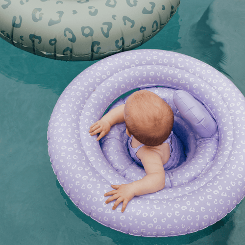 Baby Float - Lilac - Leopard - 0/1 Years