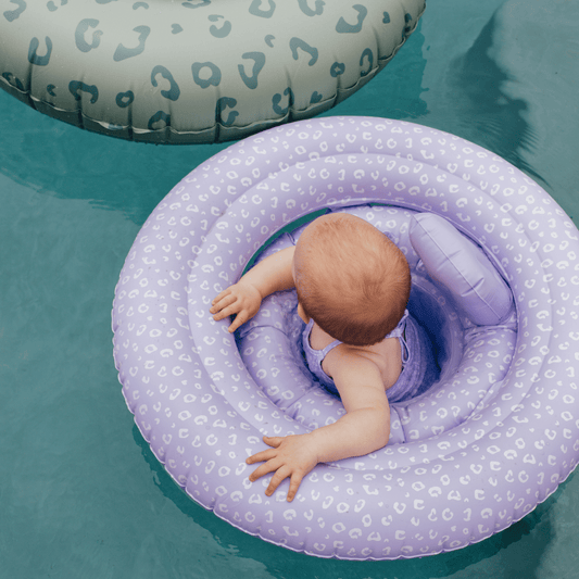 Baby Float - Lilac - Leopard - 0/1 Years