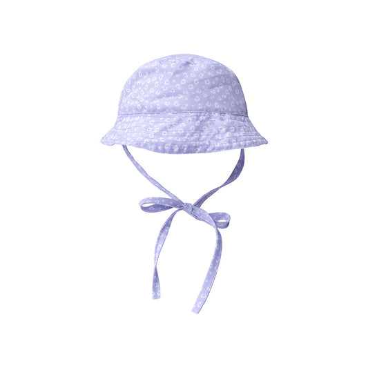 Sun Hat - Lilac - Leopard