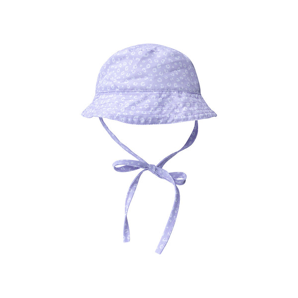 Sun Hat - Lila - Leopard